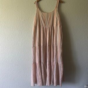 Shimmer Linda Anderson Tiered sun dress